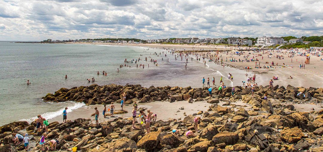 Wallis Sands Beach, New Hampshire, USA
